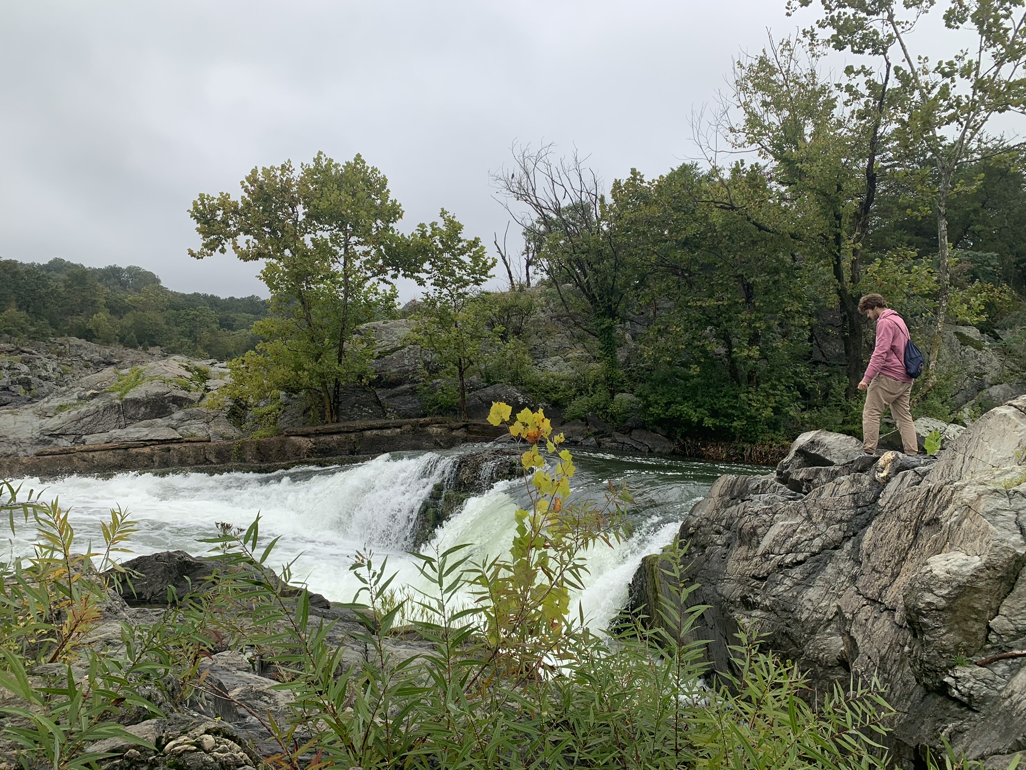 Mike at Great Falls